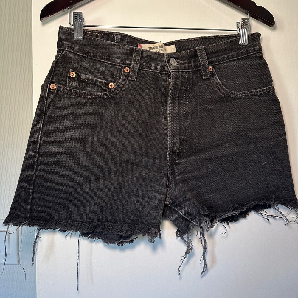 Levi’s Cutoff shorts, black